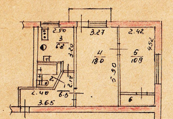 Продам двухкомнатную (2-комн.) квартиру, Юбилейная ул, 3, Крымская Роза с