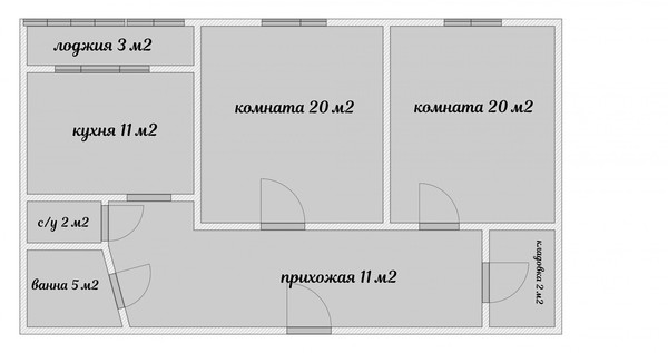 Продам двухкомнатную (2-комн.) квартиру, Калинина п, 50, Люберцы г
