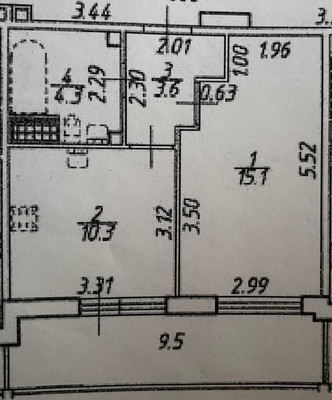 Продам однокомнатную (1-комн.) квартиру, Комендантский пр-кт, 66к1, Санкт-Петербург г
