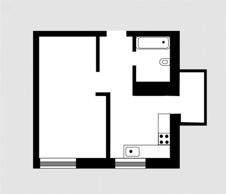Продам однокомнатную (1-комн.) квартиру, Бульварный пер, 1, Рязань г