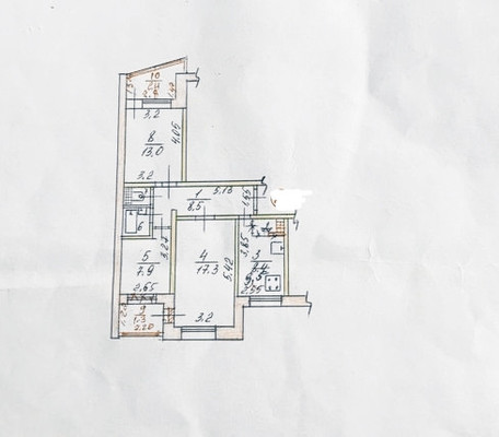 Продам трехкомнатную (3-комн.) квартиру, 60 лет Октября ул, 25, Симферополь г