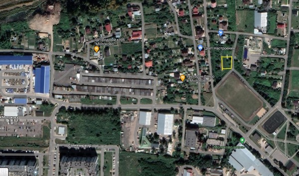 Продам участок 6,1 соток, ИЖС, Спортивная ул, Молоково с, 0 км от города