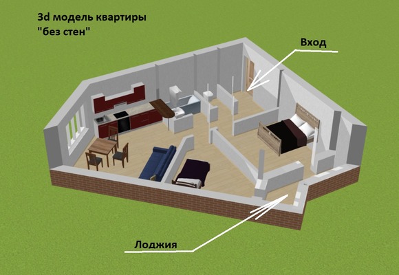 Продам двухкомнатную (2-комн.) квартиру, Бородинский б-р, 17, Подольск г