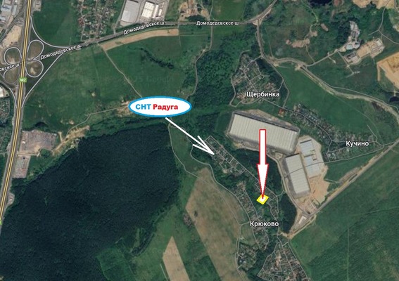 Продам участок 12 соток, Фермерское хоз., Радуга тер. СНТ, 82, Талдом г, 0 км от города