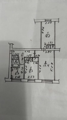Продам трехкомнатную (3-комн.) квартиру, Советская ул, 22, Цимлянск г