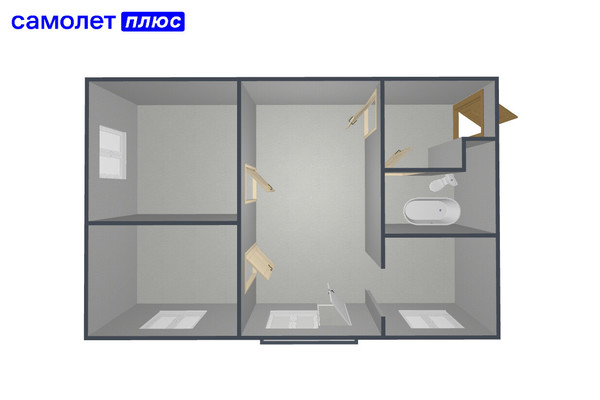 Продам трехкомнатную (3-комн.) квартиру, Тихонова ул, 5, Фокино г