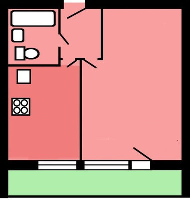 Продам однокомнатную (1-комн.) квартиру, 2-я Вольская ул, 26, Москва г