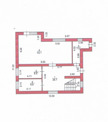 Продам дом, 4, Рябинка д, 0 км от города