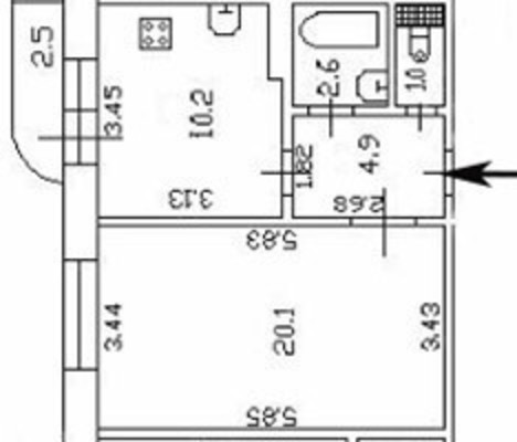 Продам однокомнатную (1-комн.) квартиру, Планерная ул, 21Ак1, Санкт-Петербург г