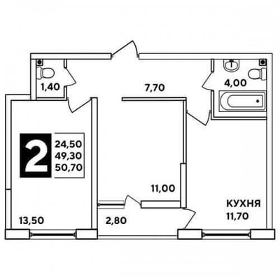 Продам двухкомнатную (2-комн.) квартиру, Западный Обход ул, 39/2к4, Краснодар г