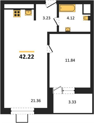 Продам однокомнатную (1-комн.) квартиру, Щербакова ул, 75, Пенза г