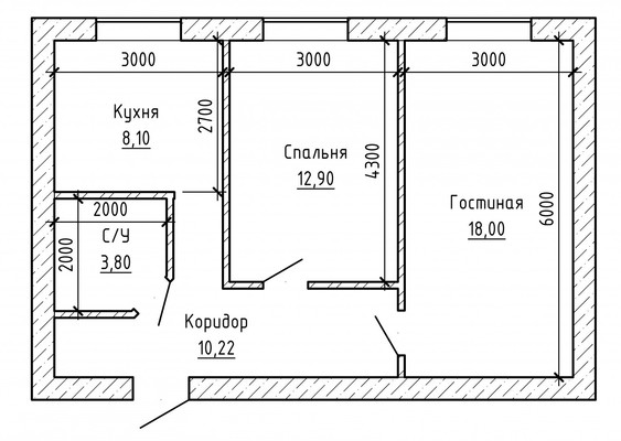 Продам двухкомнатную (2-комн.) квартиру, Ошнокова ул, 42, Нарткала г