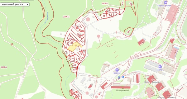 Продам участок 12 соток, ИЖС, Ялтинская ул, Гурзуф пгт, 0 км от города