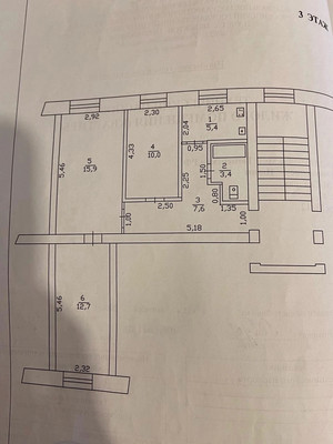 Продам трехкомнатную (3-комн.) квартиру, Малая Садовая ул, 47, Ишим г