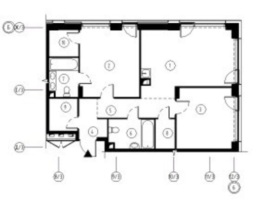 Продам двухкомнатную (2-комн.) квартиру (долевое), Автозаводская ул, 23/75к3, Москва г