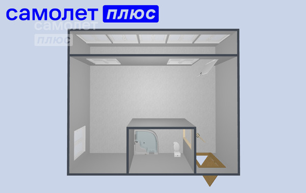 Продам однокомнатную (1-комн.) квартиру, Тихонова ул, 1, Фокино г