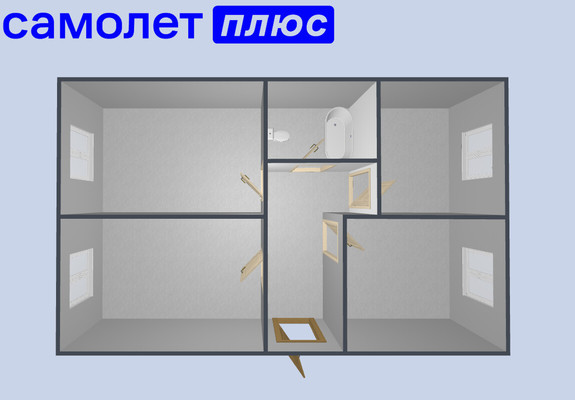Продам трехкомнатную (3-комн.) квартиру, Белашева ул, 18, Фокино г