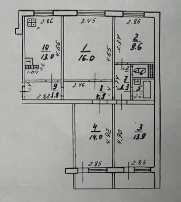 Продам многокомнатную квартиру, Молодежная ул, 20, Новороссийск г