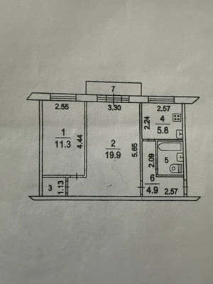 Продам двухкомнатную (2-комн.) квартиру, Кирова ул, 18кк, Люберцы г