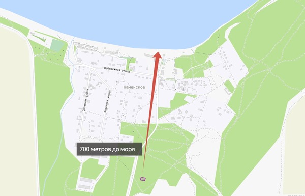 Продам участок 6 соток, ИЖС, Каменское с, 0 км от города