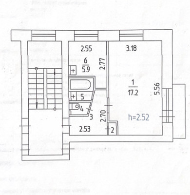 Продам однокомнатную (1-комн.) квартиру, Воркутинская ул, 82, Пермь г