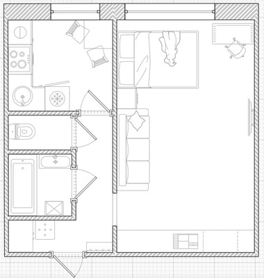 Продам однокомнатную (1-комн.) квартиру, Ломоносова ул, 114/17, Воронеж г