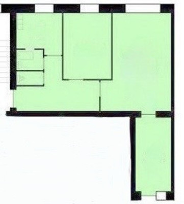 Продам трехкомнатную (3-комн.) квартиру, Вокзальная ул, 3А, Пустоши п