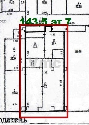 Сдам коммерческое помещение 108,7 м2, Нижняя Красносельская ул, 35 64, Москва г