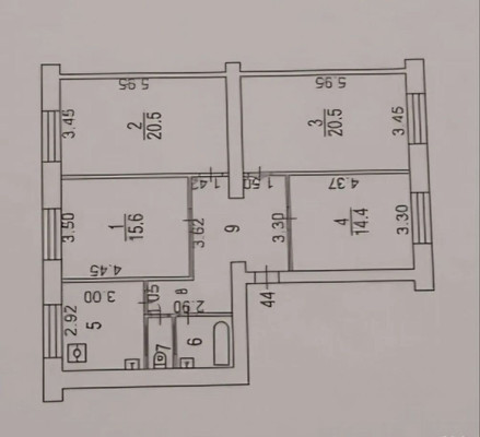 Продам многокомнатную квартиру, Годовикова ул, 5, Москва г