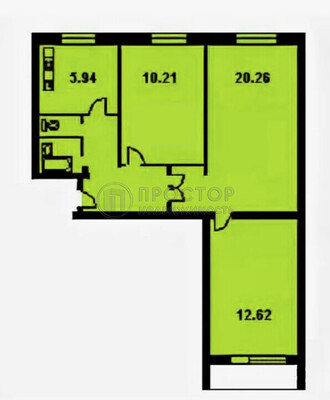 Продам трехкомнатную (3-комн.) квартиру, Дмитровское ш, 43к1, Москва г
