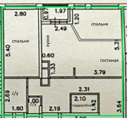Продам трехкомнатную (3-комн.) квартиру, Кирова ул, 12к1, Люберцы г