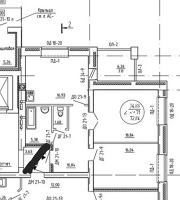 Продам двухкомнатную (2-комн.) квартиру, Успенская ул, 11в, Йошкар-Ола г