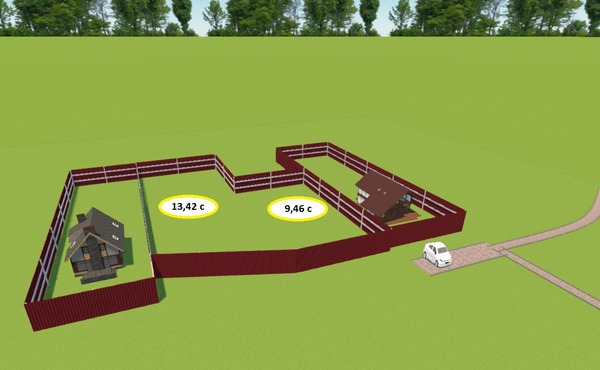 Продам участок 9,46 соток, ИЖС, 63, Стрелково д, 0 км от города