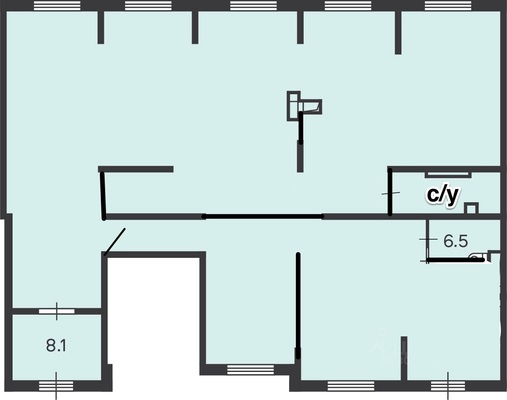 Сдам коммерческое помещение 221 м2, Новощукинская ул, 8, Москва г