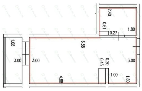 Продам однокомнатную (1-комн.) квартиру, Красина ул, 53к3, Новороссийск г