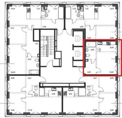 Продам однокомнатную (1-комн.) квартиру, Дулата Али ул, 1к1, Казань г