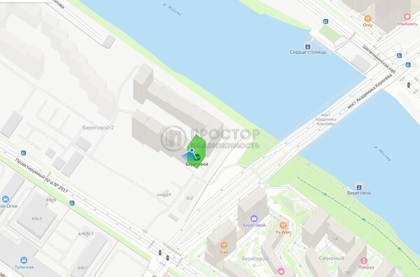 Продам двухкомнатную (2-комн.) квартиру, Береговой проезд, 2, Москва г