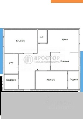 Продам трехкомнатную (3-комн.) квартиру, Пролетарская ул, 20Б, Апрелевка г