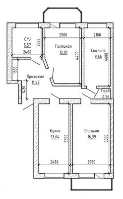Продам трехкомнатную (3-комн.) квартиру, Толстого ул, 190, Нальчик г