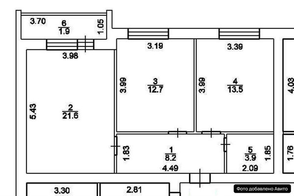 Продам однокомнатную (1-комн.) квартиру, Молодежная ул, 1г, Волгодонск г