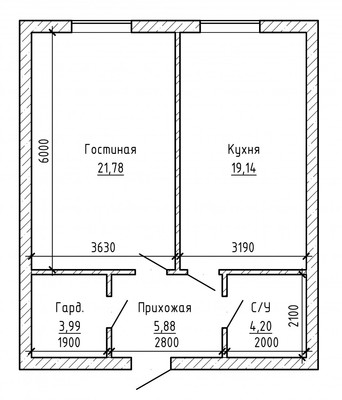 Продам однокомнатную (1-комн.) квартиру, Ленина пр-кт, 1кд, Нальчик г