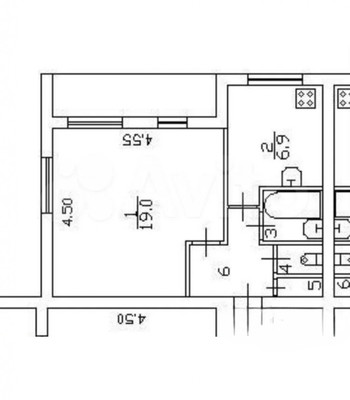 Продам однокомнатную (1-комн.) квартиру, Красных Партизан ул, 14, Колпино г