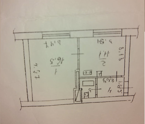 Продам однокомнатную (1-комн.) квартиру, Осипенко ул, 2, Липецк г