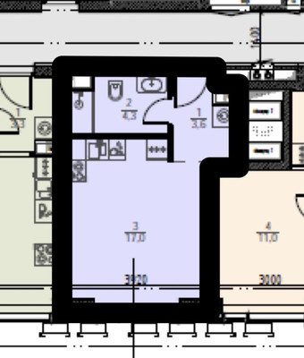 Продам однокомнатную (1-комн.) квартиру (долевое), Борисовские Пруды ул, Москва г
