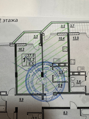 Продам однокомнатную (1-комн.) квартиру, Крестьянская ул, 27к5, Анапа г