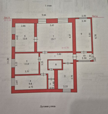 Продам дом, Луговая ул, Ленино с, 0 км от города