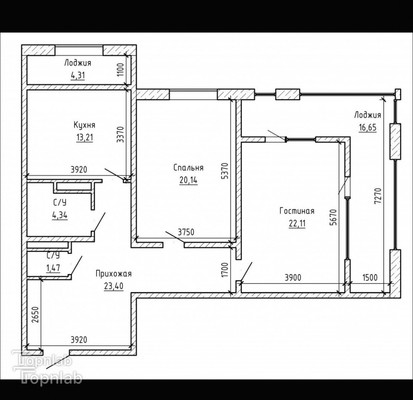 Продам двухкомнатную (2-комн.) квартиру, Лермонтова ул, 1, Нальчик г