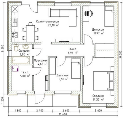 Продам дом, Янтарная (Радужный мкр.) ул, 70, Октябрьский г, 0 км от города