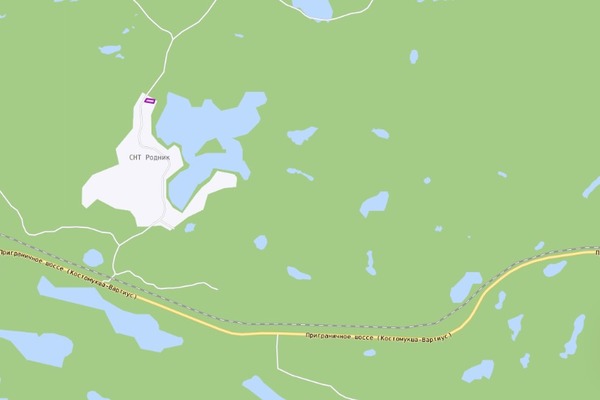 Продам участок 15 соток, Фермерское хоз., Родниковая (Родник снт) ул, Костомукша г, 0 км от города