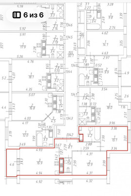 Продам двухкомнатную (2-комн.) квартиру, Арцеуловская аллея, 21, Санкт-Петербург г